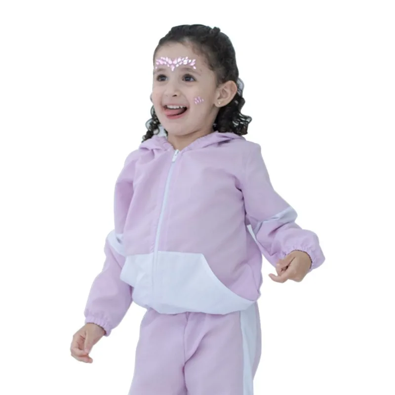 Jaqueta Corta Vento Infantil Camuflada Impermeável Rosa - Rosa - 4