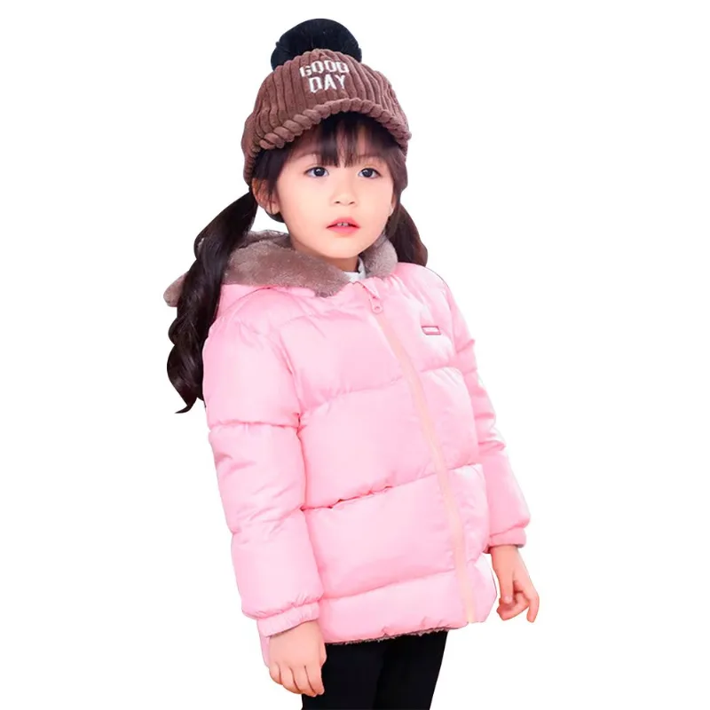 Jaqueta Infantil Menina Casaco Inverno Rigoroso Rosa 2 Em 1 - Rosa - 3