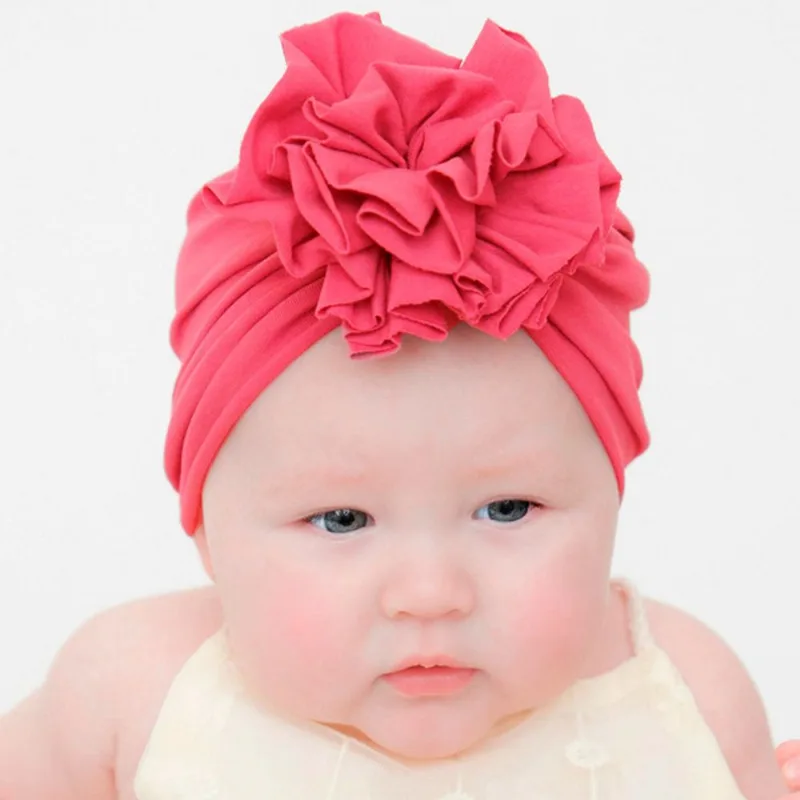 Turbante De Bebe Iinfantil Recém Nascido Faixa De Menina - Vermelho