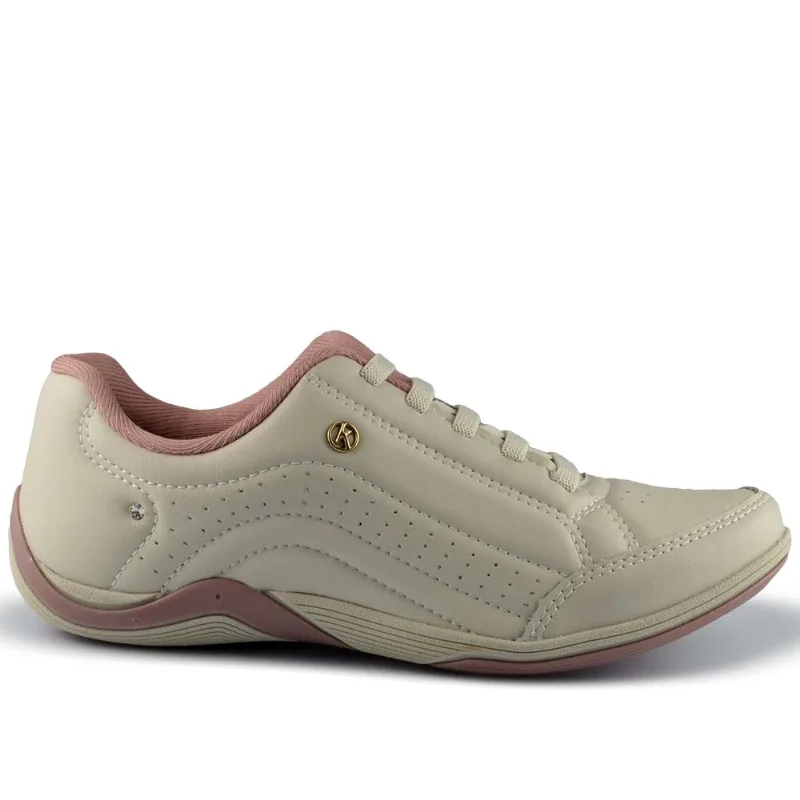 Tênis Casual Kolosh Feminino C3663 03 ALMERIA PORCELANA 36