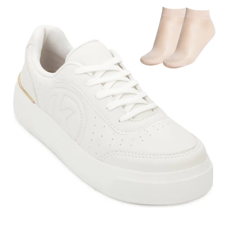 Tênis Casual Kolosh e Meia KL25-C3547 36 / Branco