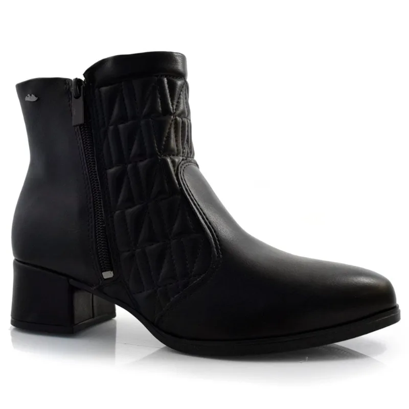 Bota Cano Curto Feminina Dakota Preto DA312 38