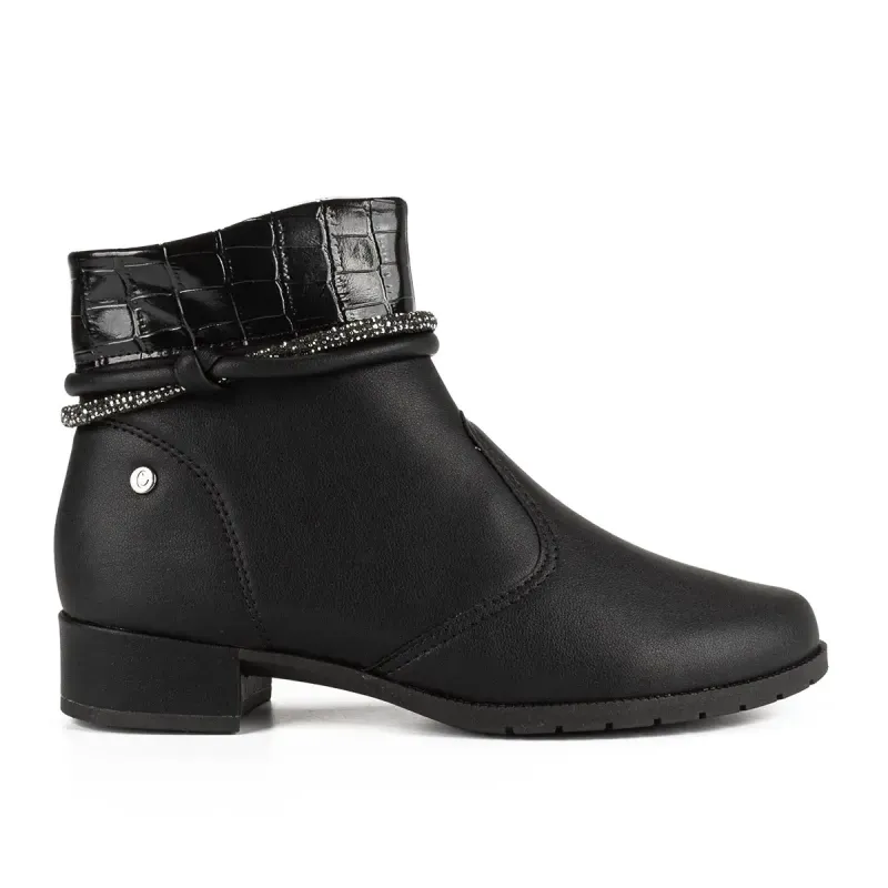 Bota Campesí de Cano Curto Preta 39