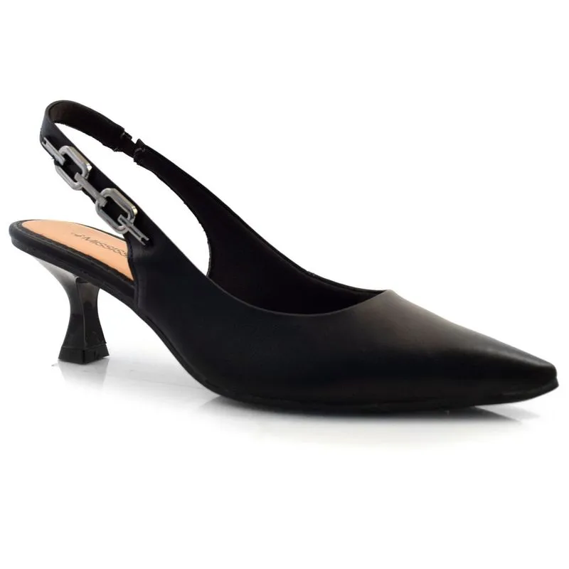 Scarpin Slingback Feminino Mississipi Preto MI194 38