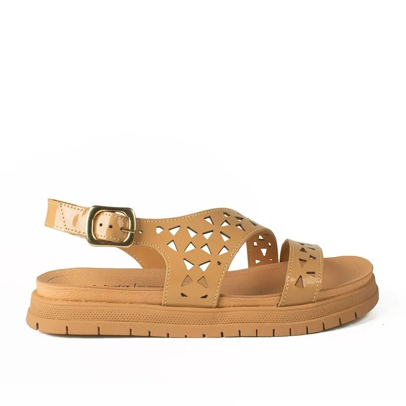 Sandália Dakota Flatform Bege 33