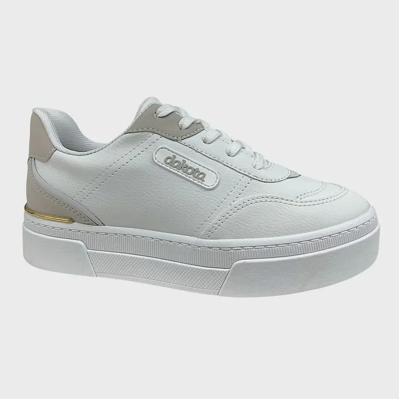 Tênis Dakota Casual Plataforma Da681 Off White