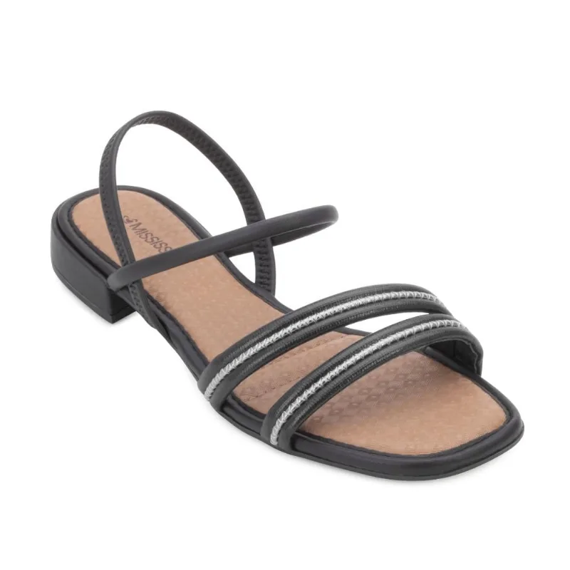 Sandália Mississipi MB24-MB943 39 / Preto/Caramelo
