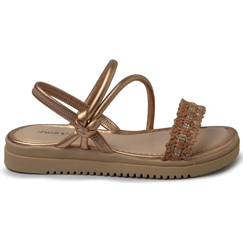 Sandália Infantil Flatform Pink Cats Feminina V4801 005 LIGHT PEACH/ROSE 29