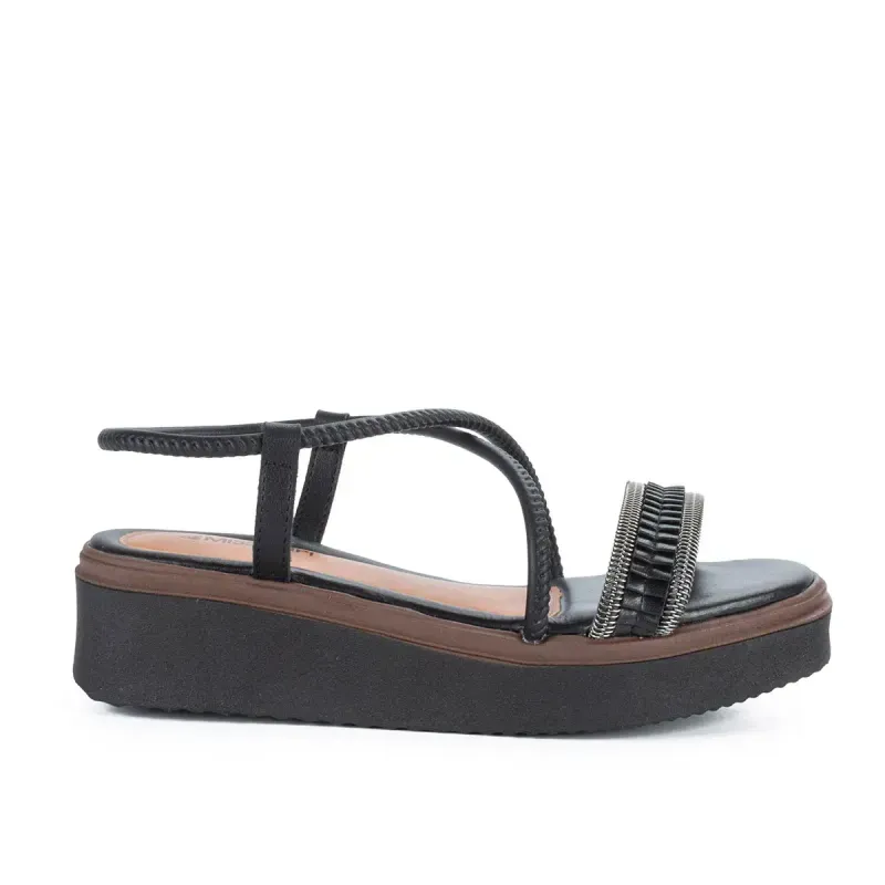 Sandália Mississipi Flatform Preta 37