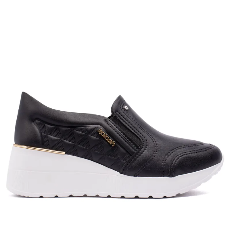 Tênis Feminino Kolosh Anabela Preto - 35