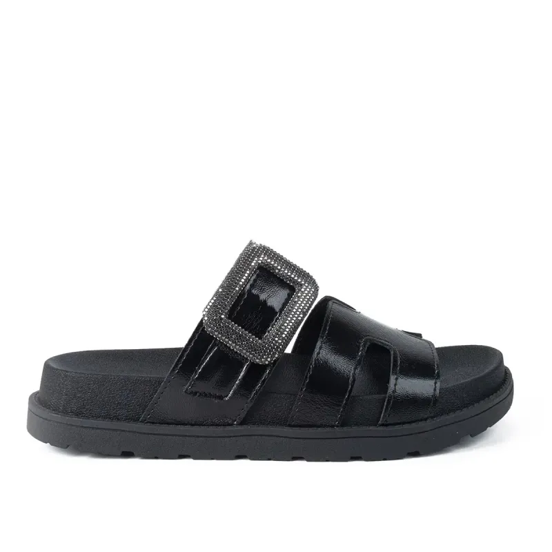 Slide Dakota Flatform Preto 39