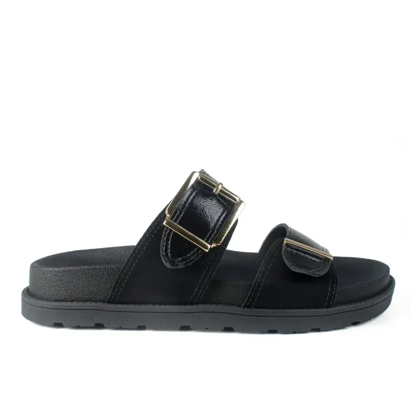 Slide Dakota Flatform Preto 39