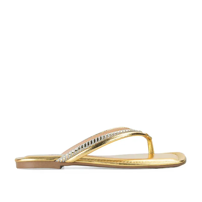 Chinelo Dakota Metalizado 39