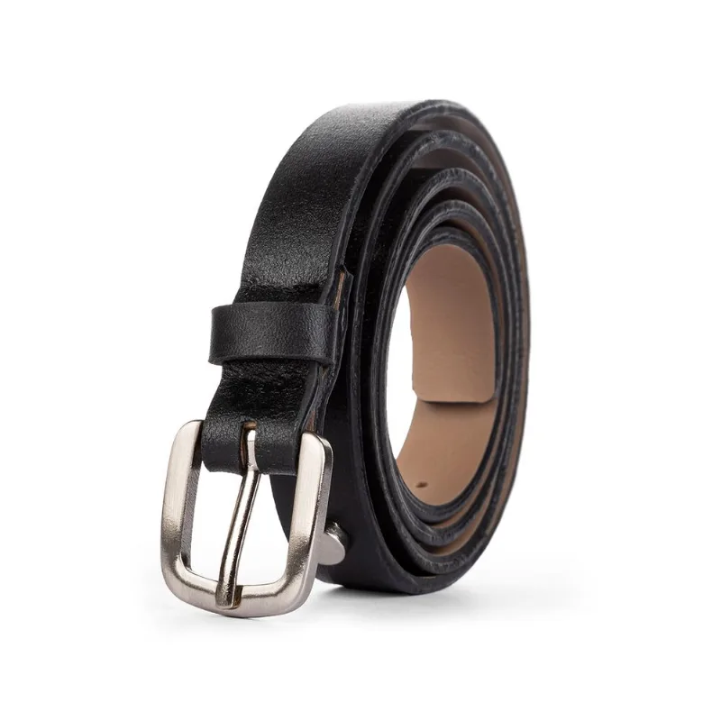 Cinto Dakota de Couro Preto 85