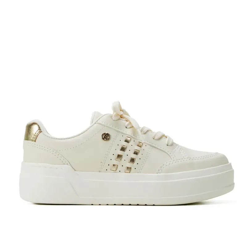 Tênis Kolosh Flatform Bege 39