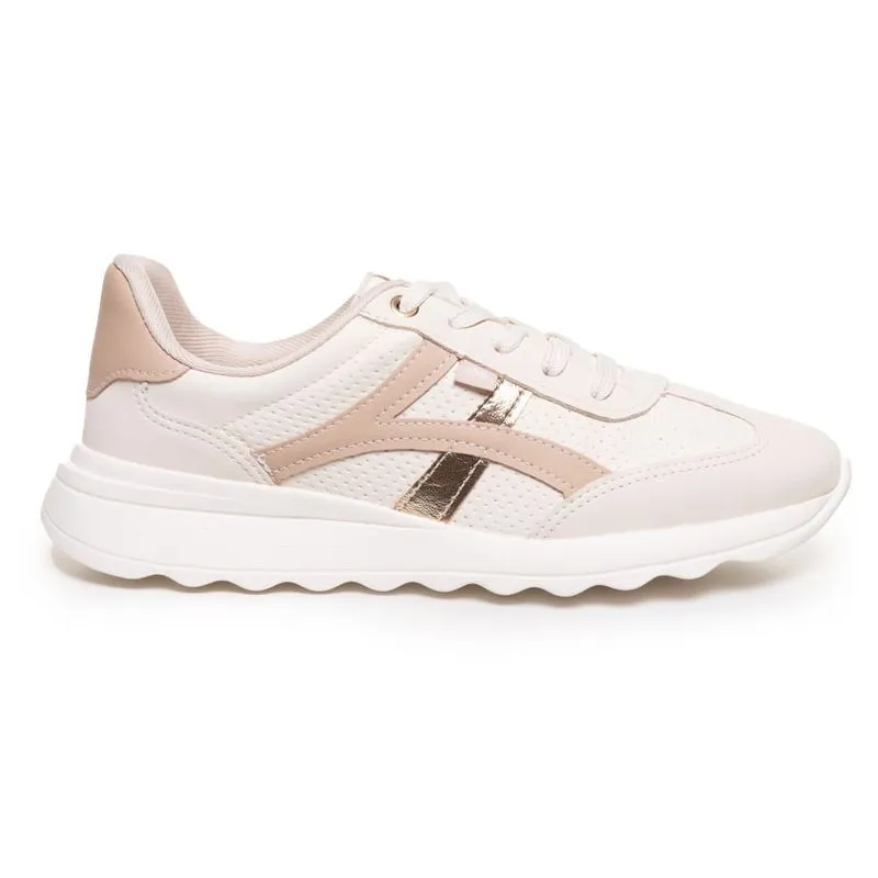 Tênis Feminino Casual Classic Dakota Bege Bege - 34