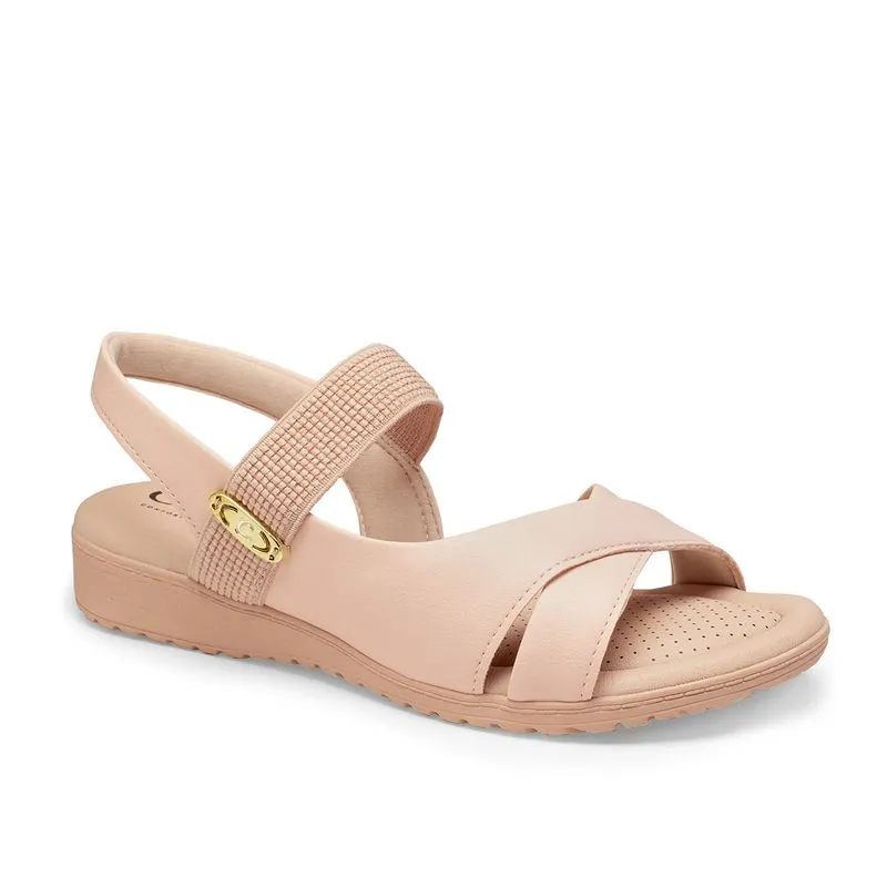Sandália Campesí Anabela Rosa 40