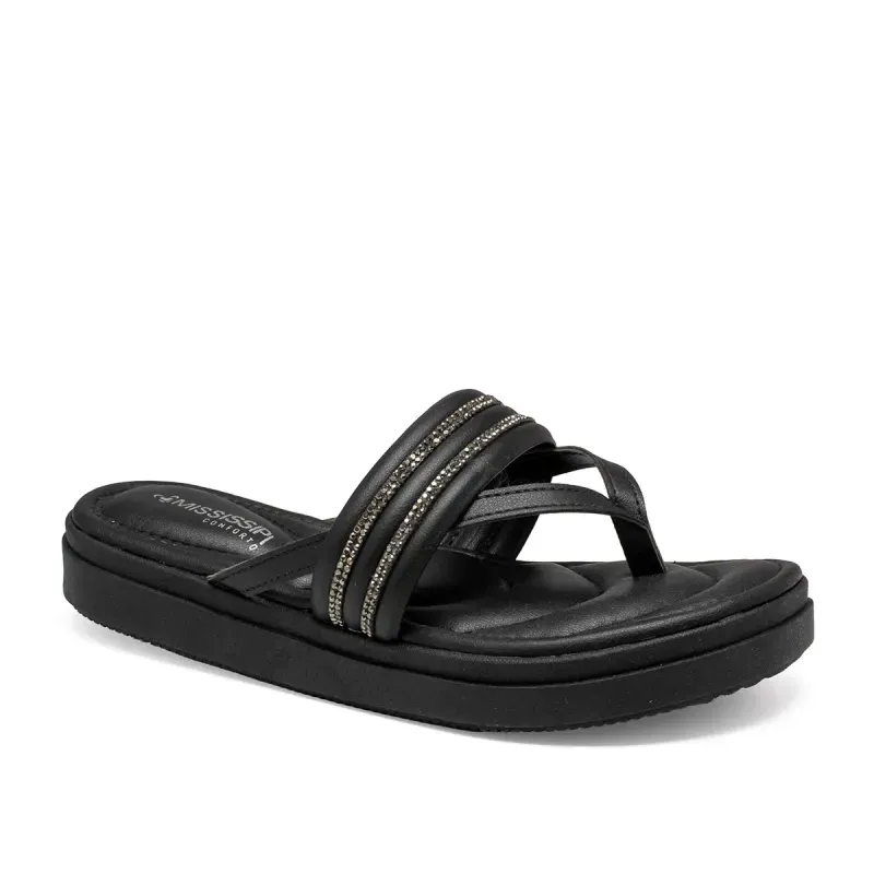 Chinelo Mississipi Flatform Preto 38