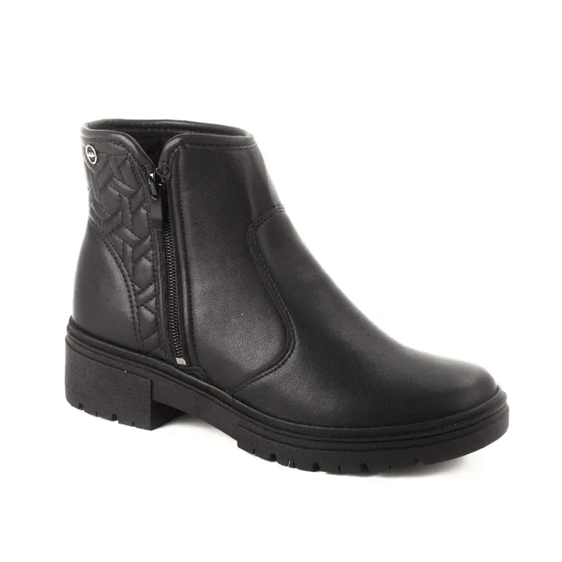 Bota Dakota de Cano Curto Preta 35