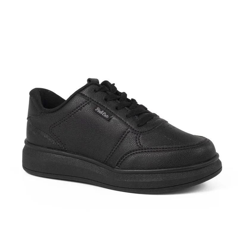Tênis Pink Cats Infantil Casual Preto 29