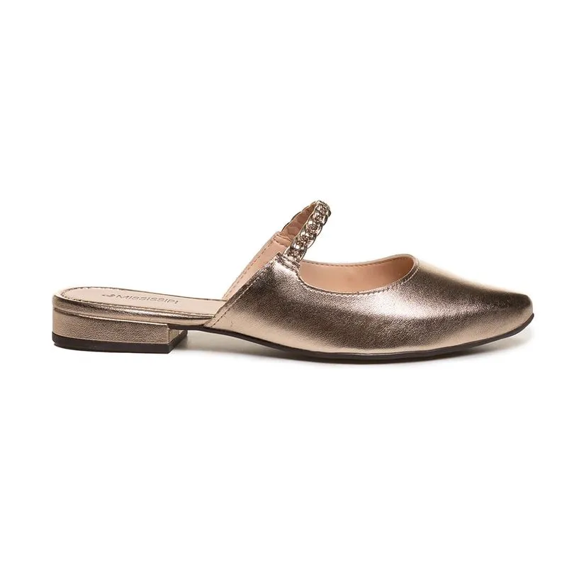Mule Mississipi Feminino Dourado 35