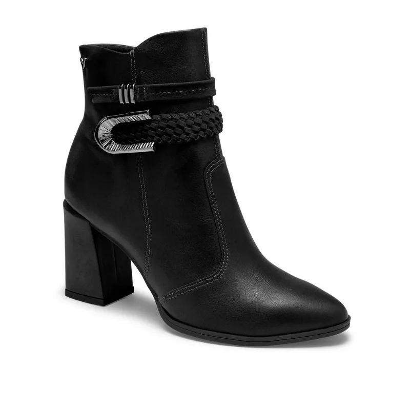 Bota Mississipi de Cano Curto Preta 35