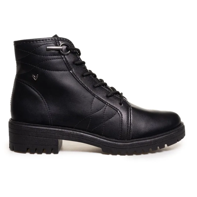 Bota Mississipi Coturno Feminina Preta PRETO - 39