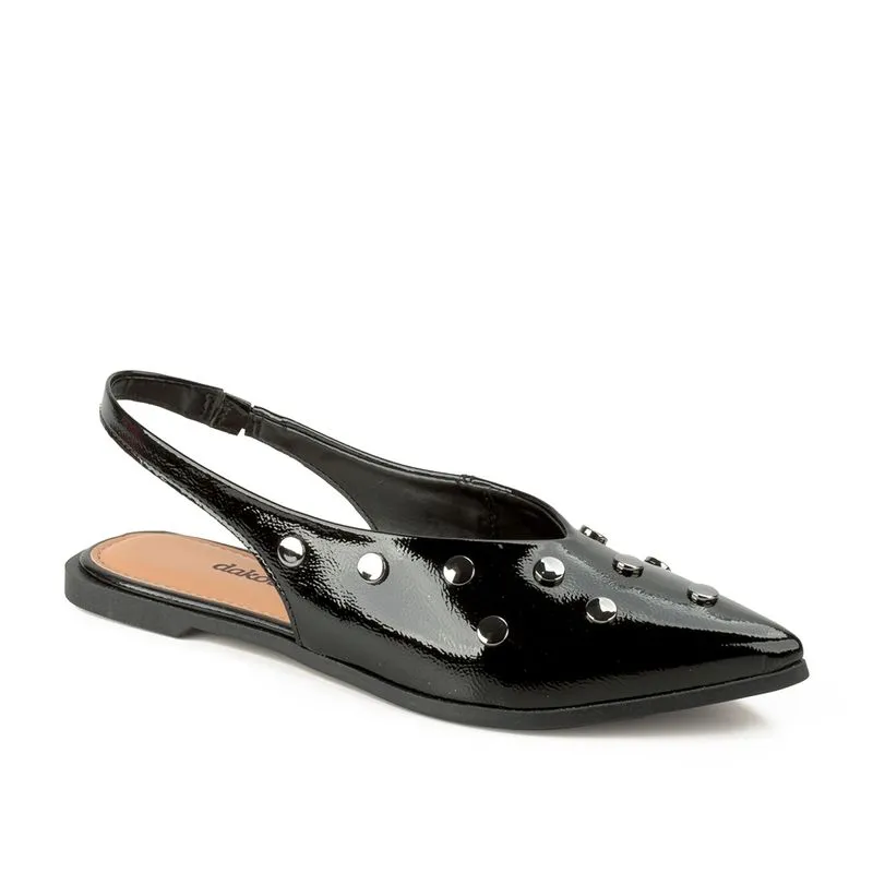 Sapatilha Dakota Slingback Preta 33