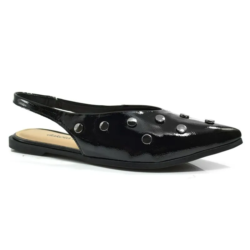 Sapatilha Slingback Feminina Dakota Preto D0213 39