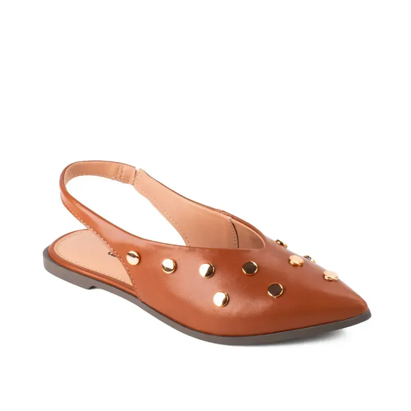 Sapatilha Dakota Slingback Caramelo 38