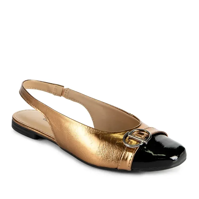 Sapato Dakota Slinkgback Metalizado 36