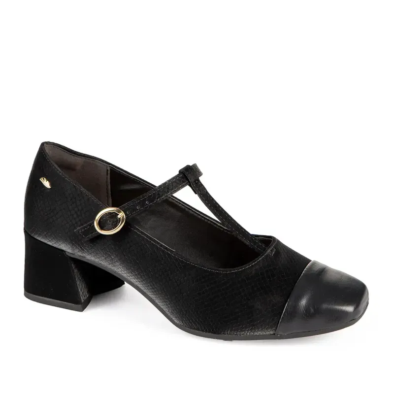 Sapato Dakota de Salto Bloco Preto 36