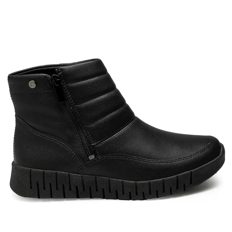 Bota Feminina Campesí Cano Curto Napa Preto - 37
