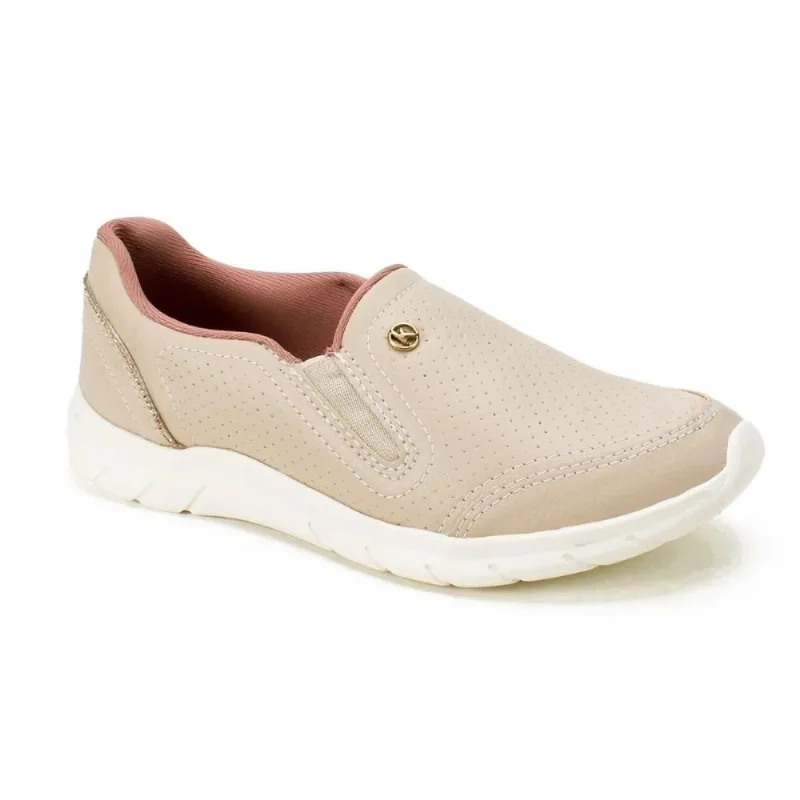 Tênis Fem Slip On Kolosh Century Cinza/Rosê C4043-0004 35 / Cinza