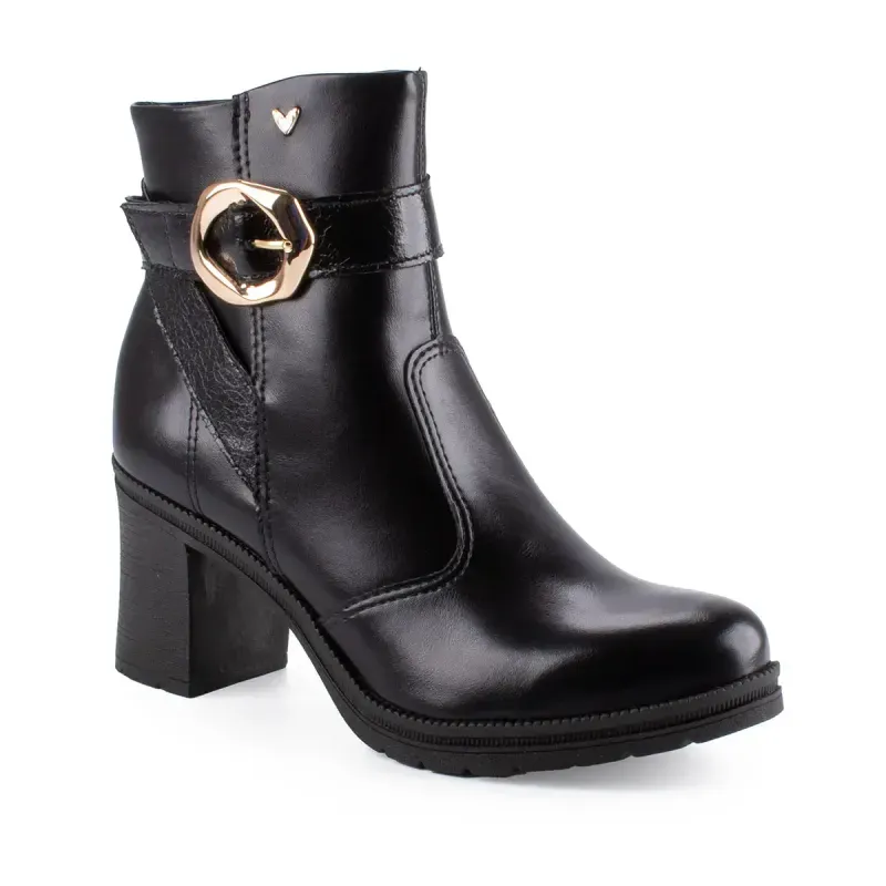 Bota Mississipi de Cano Curto Preta 36