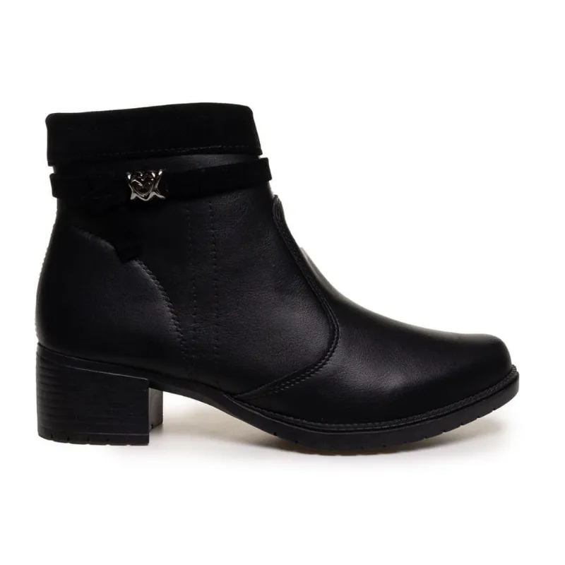 Bota Mississipi Cano Curto Feminina Preta 39
