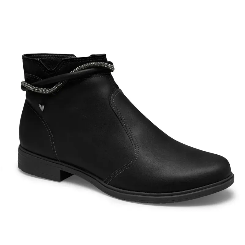 Bota Mississipi de Cano Curto Preta 34