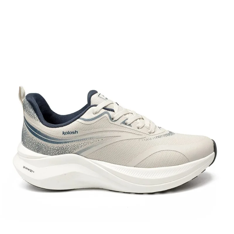 Tênis Kolosh Esportivo Masculino Bege 41
