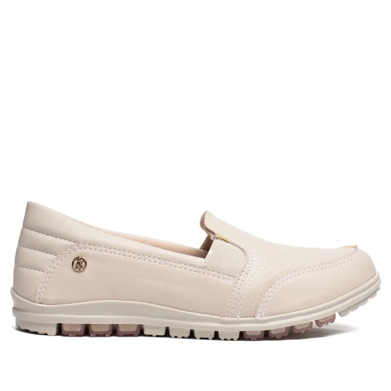 Tênis Feminino Kolosh Slip On Creme - 39