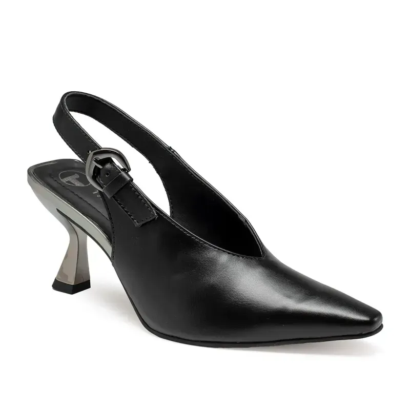 Scarpin Tanara de Salto Alto Preto 34