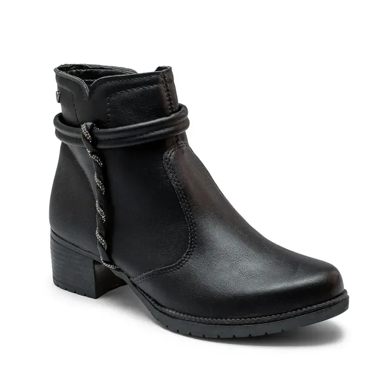 Bota Mississipi de Cano Curto Preta 33