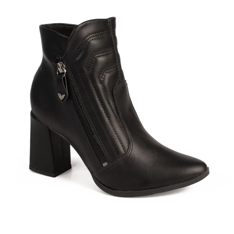 Bota Mississipi de Cano Curto Preta 37
