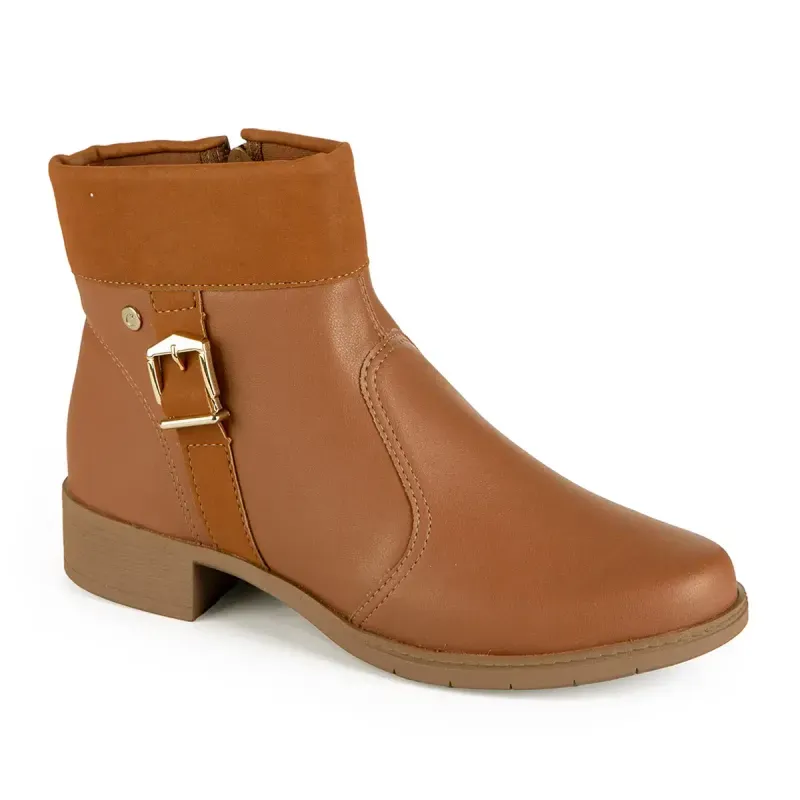 Bota Campesí de Cano Curto Caramelo 39