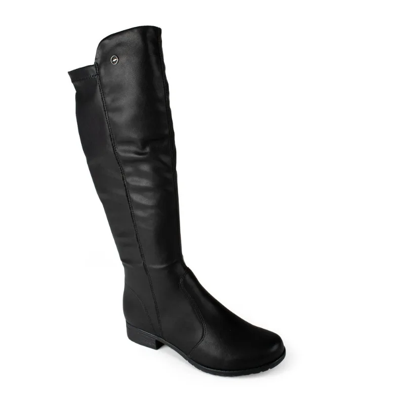 Bota Dakota de Cano Longo Preta 34