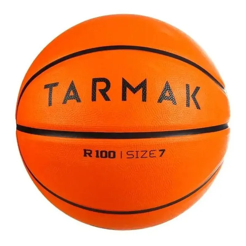 10x Bola De Basquete Tarmak R100 Nº 7 Color Laranja-claro P
