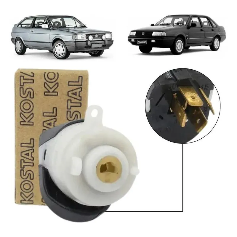 3x Comutador Ignição Vw Gol Voy Santana Kombi 87/95 4t Origi