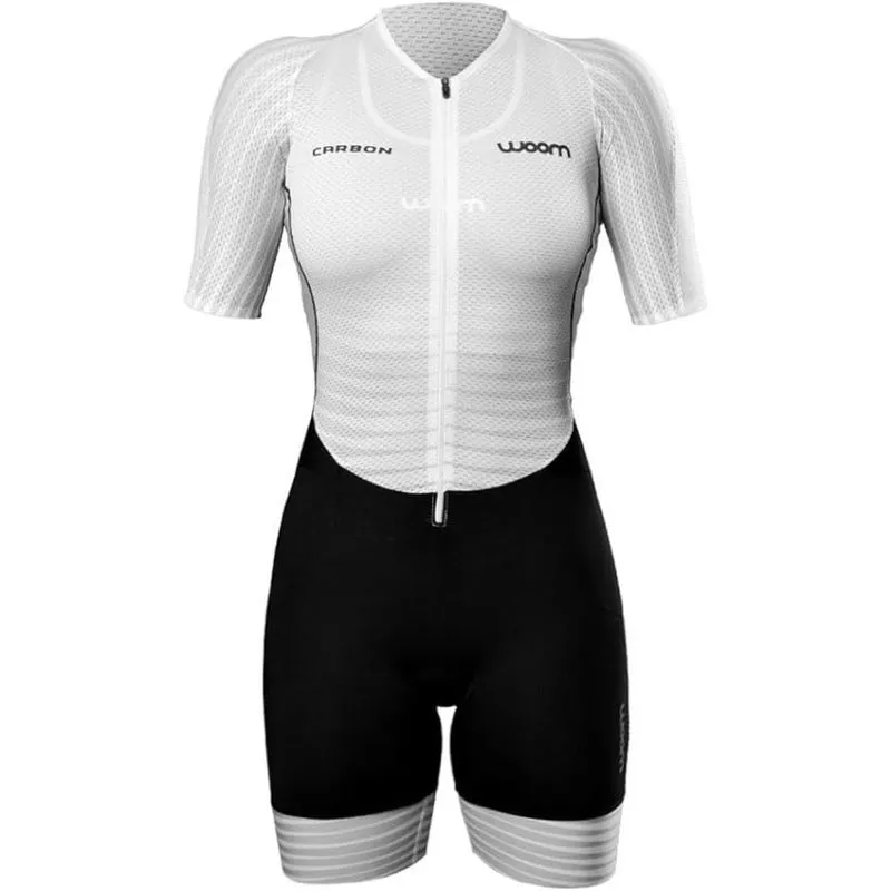 Macaquinho Tri c/ Manga Woom Carbon Storm Ice Feminino