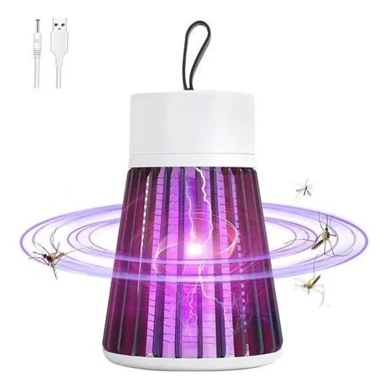 5x Luminaria Lampada Anti Inseto Mosquitos Repelente Elétric