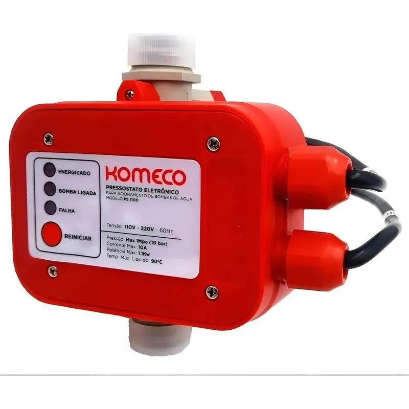 Pressostato Komeco Ps1100 Clássico ( Pressão (10bar).