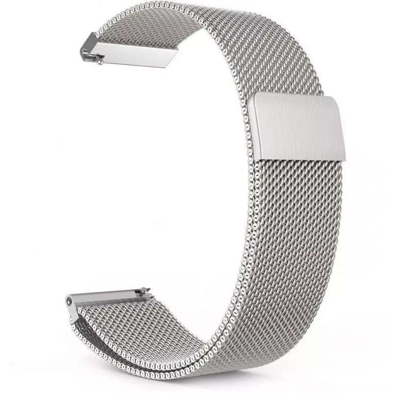 Pulseira Magnética Mkt5001 Naviforce Prata 22mm